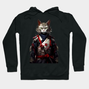 Samurai Cat 3 Hoodie